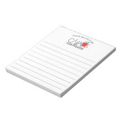 Van het bureau van de Coördinator Chaos Notitieblok (Gedraaid)