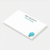 Van het bureau van de hoofden Personalize School Post-it® Notes (Schuin)