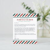 Van het bureau van de kerstman (Staand voorkant)