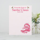  van het bureau van de kerstman (Staand voorkant)