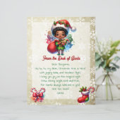 Van het bureau van de kerstman voor kinderen (Staand voorkant)