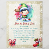 Van het bureau van de kerstman voor kinderen | Ani (Voorkant)