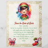 Van het bureau van de kerstman voor kinderen | Ani (Voorkant)