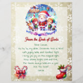 Van het bureau van de kerstman voor kinderen | Ani (Voorkant)