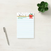 Van het bureau van de leraar | Aangepaste Apple-na Post-it® Notes (Kantoor)