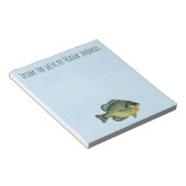 Van het bureau van Gevist gepersonaliseerde Notitieblok (Schuin)