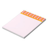 Van het bureau van het gepersonaliseerde Notitiebl Notitieblok (Gedraaid)