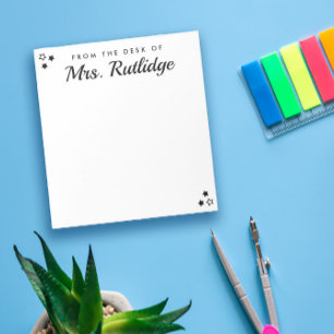 Van het bureau van - Kleine Zwarte Stars Notitieblok