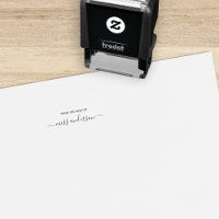 Van het bureau van leraar Trendy-scriptnaam