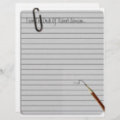 Van het bureau van? Lijnpapier (Voorkant / Achterkant)