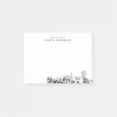 Van het bureau van Mesa Skyline gepersonaliseerd Post-it® Notes (Voorkant)