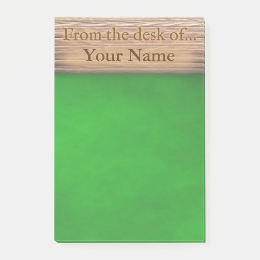 Van het bureau van post-it® notes (Voorkant)