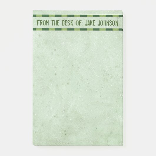 Van het bureau van: post-it® notes (Voorkant)