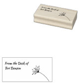 Van het Bureau van Rubber Stamp - Boho Weed Rubberstempel (Gestempeld)