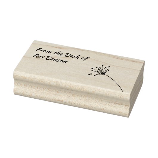Van het Bureau van Rubber Stamp - Boho Weed Rubberstempel (Stempel)
