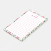 Van het bureau van Schattigee meisjesbloemmotief Post-it® Notes (Schuin)