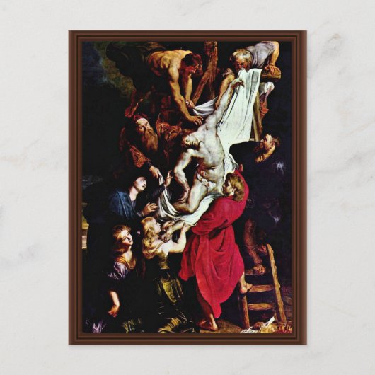 Van het Centrale Comité van de dwars-Triptych: Kru Briefkaart (Voorkant)