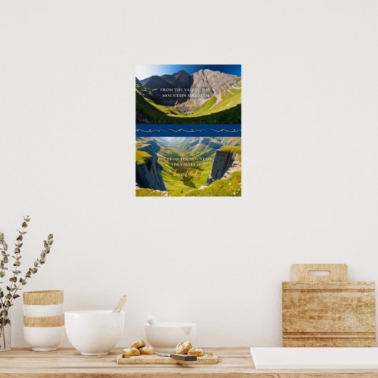 Van het dal naar het Poster (Keuken)