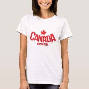 Van het de esdoornblad van Canada de t-shirt van