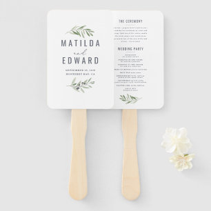 Van het de takwaterverf geschilderde huwelijk van handwaaier