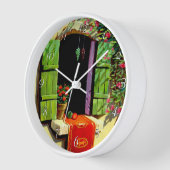 van het gekleurde villa-venster (Hoek)