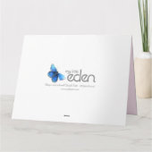 Van het het hartboeket van de bloem de kaart van (Achterkant)