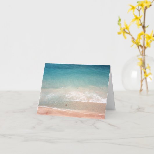 Van het het stranduitzicht van Florida van het Kaart (Gele Bloem)