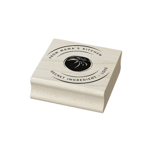 Van het Keukenmama Geheime Liefdesingrediënt Rubberstempel (Stempel)