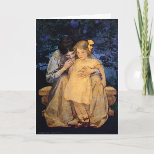 Van het Kind van Willcox het Moederdag van de Kaart (Voorkant)