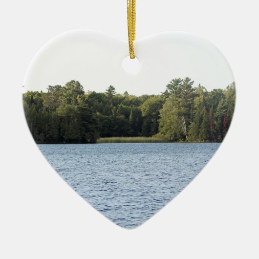 Van het meer Ornament houden (Voorkant)