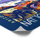 van het Petrified Forest National Park Poster (Hoek)