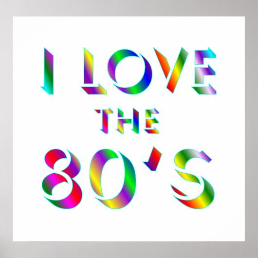 Van het Poster van 80 houden (Voorkant)