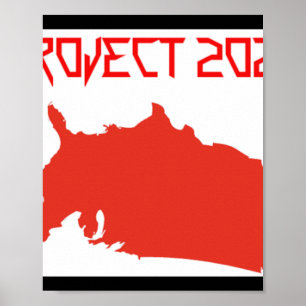 van het project 2025 poster