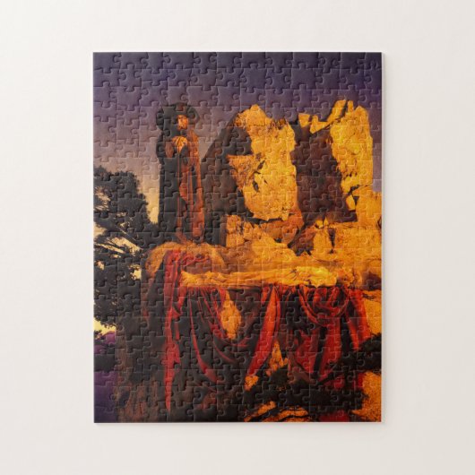 Van het verhaal van Sneeuwwitje, 1912 van Parrish Legpuzzel (Verticaal)