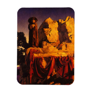 Van het verhaal van Sneeuwwitje, 1912 van Parrish Magneet