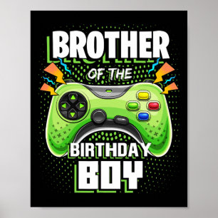 Van het verjaardagsfeestje Video Game Verjaardag 8 Poster