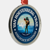 Van Hoevenberg Trail (C) Metalen Ornament (Rechts)