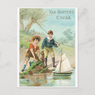 Van Houtens Cocoa Briefkaart