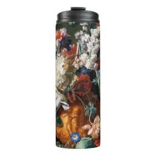 Van Huysum's Bouquet of Flowers art tumbler Thermosbeker