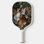 Van Huysum's Bouquet of Flowers monogram douane Pickleball Paddle (Achterkant)