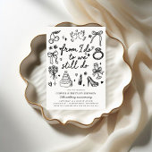 Van I Do naar We Still Do Wedding Jubileum Party Kaart