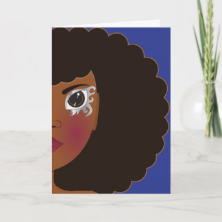 Van I'Lythia (het Blauwe) Wenskaart Kaart