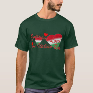 van Italiaanse jongen Red I T-shirt