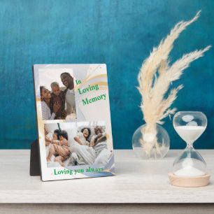 Van je houden altijd gepersonaliseerde tafelblad p fotoplaat