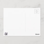 Van je houdt een Briefkaart van Latté (Achterkant)