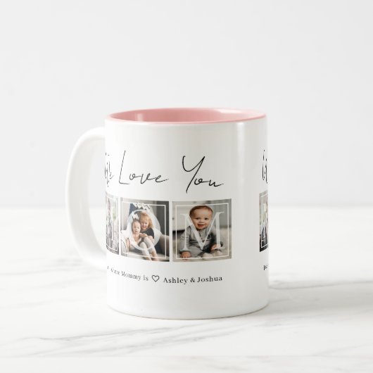 Van je moeder Mok met tweetone koffie (Voorkant links)