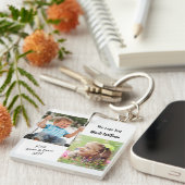 Van je oomfoto's houden sleutelhanger (Voorkant Rechts)