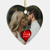 Van je vader, van de koppel. keramisch ornament (Rechts)