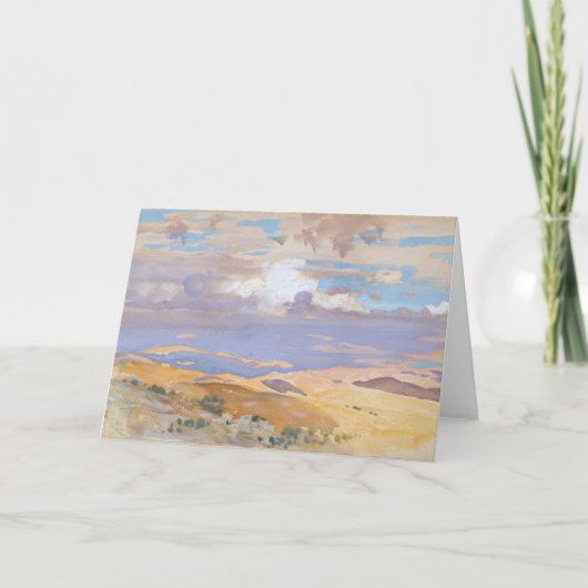 Van Jerusalem Feestdagen Kaart (Voorkant)