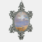 Van Jerusalem Tin Sneeuwvlok Ornament (Links)